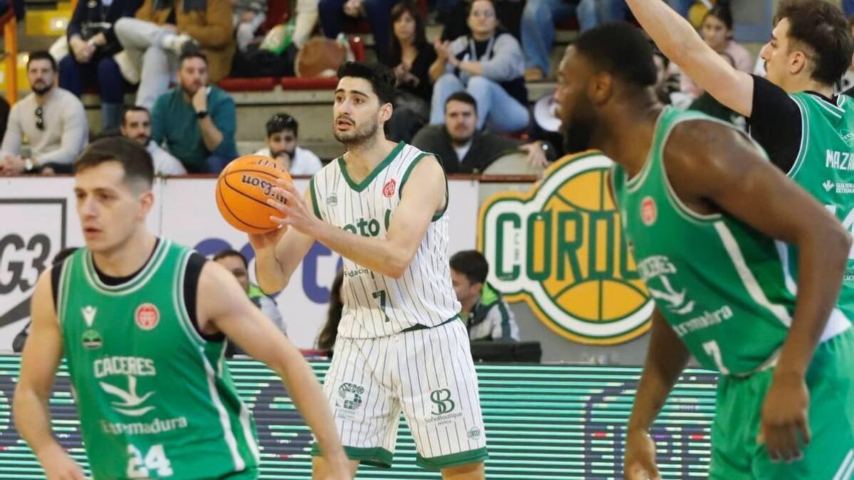 Alejandro Rodríguez, en un encuentro del Coto Córdoba CB.
