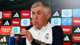 Ancelotti: “El Madrid no es un equipo raro. En Champions, la historia y la camiseta pesan"