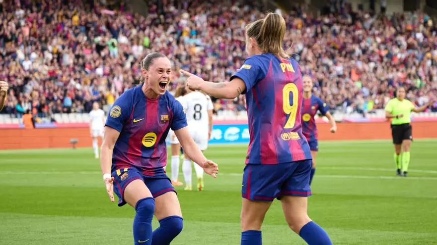 Así ha sido el doblete de Ewa Pajor ante el Real Madrid!: ¡Qué goleadora!