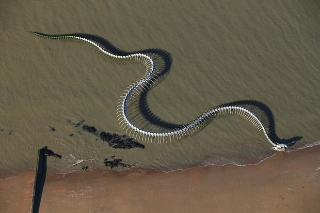 Le Serpent d'océan en el estuario del Loira