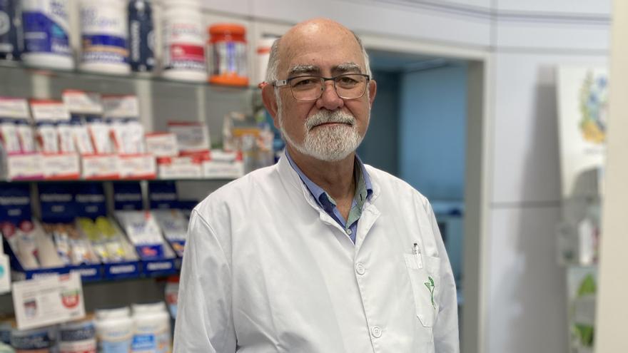 Jaime Giner, presidente del Muy Ilustre Colegio Oficial de Farmacéuticos de València.