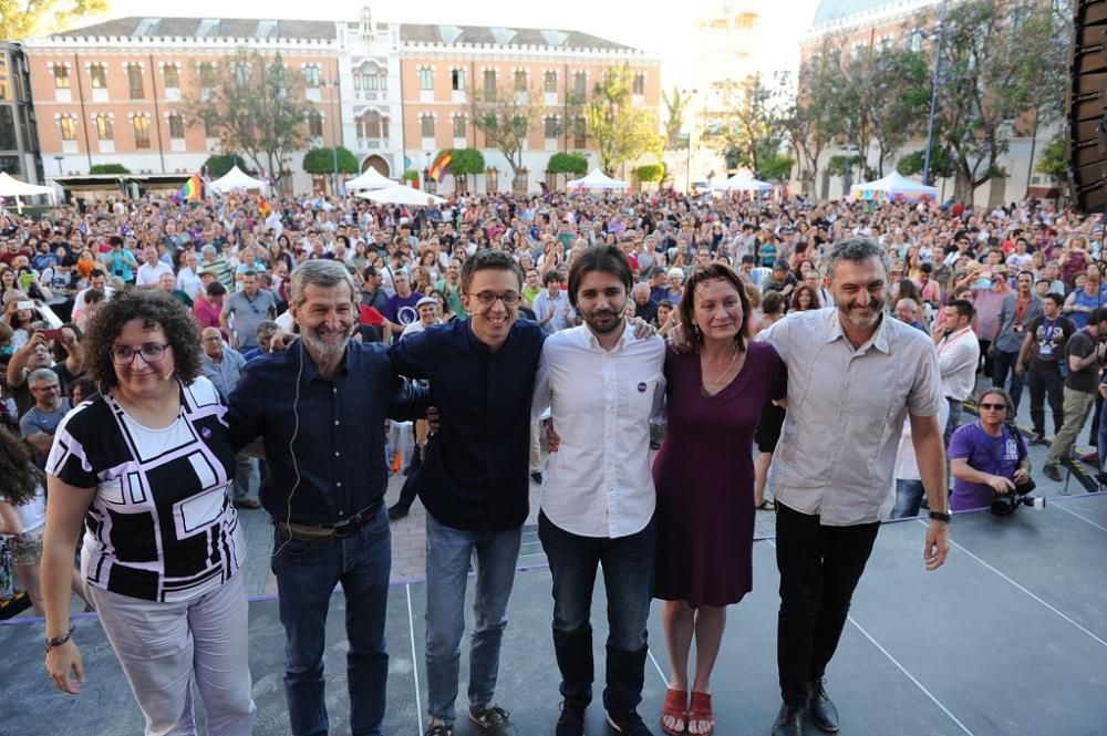 Mitin de Íñigo Errejón en Murcia