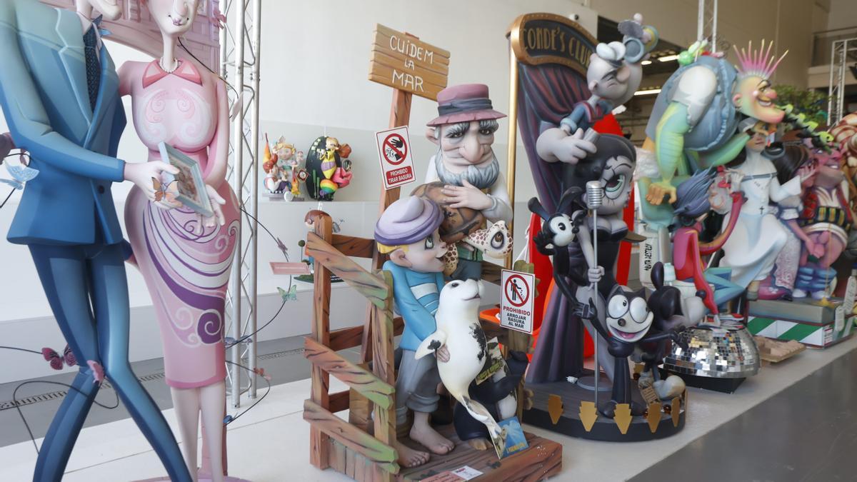 Los ninots de las Fallas 2021 llegan a La Marina