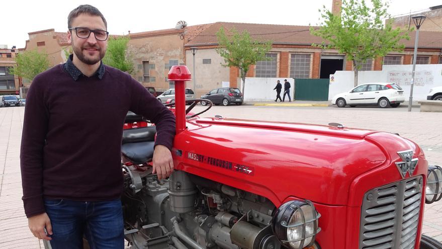 L’alcalde d’Artés, Enric Forcada, durant la presentació de la Fira d&#039;Artés