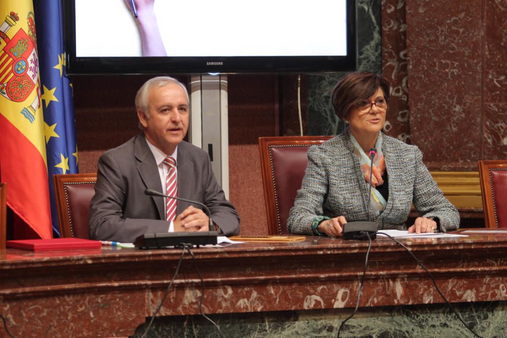 Pleno infantil en la Asamblea Regional