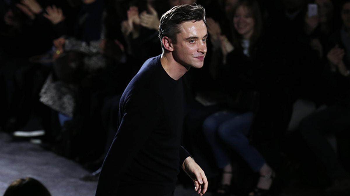 Guillaume Henry, director creativo de Nina Ricci durante un desfile