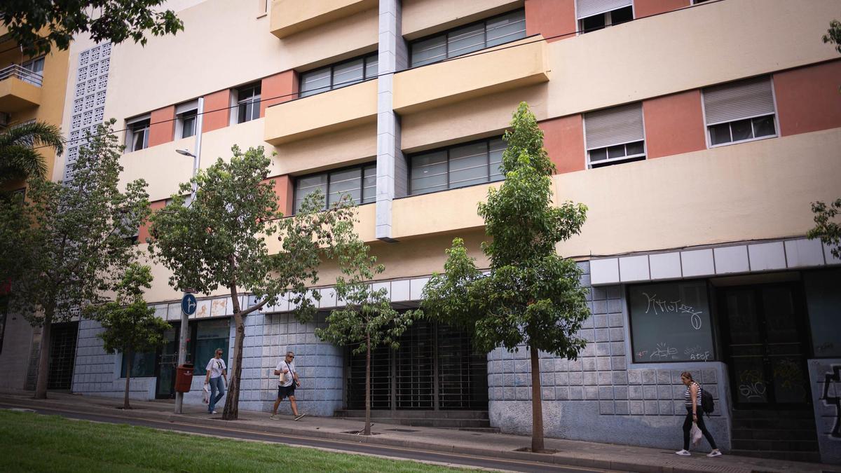 Edificio en el que se sitúa el histórico Teatro Baudet, en Santa Cruz de Tenerife.
