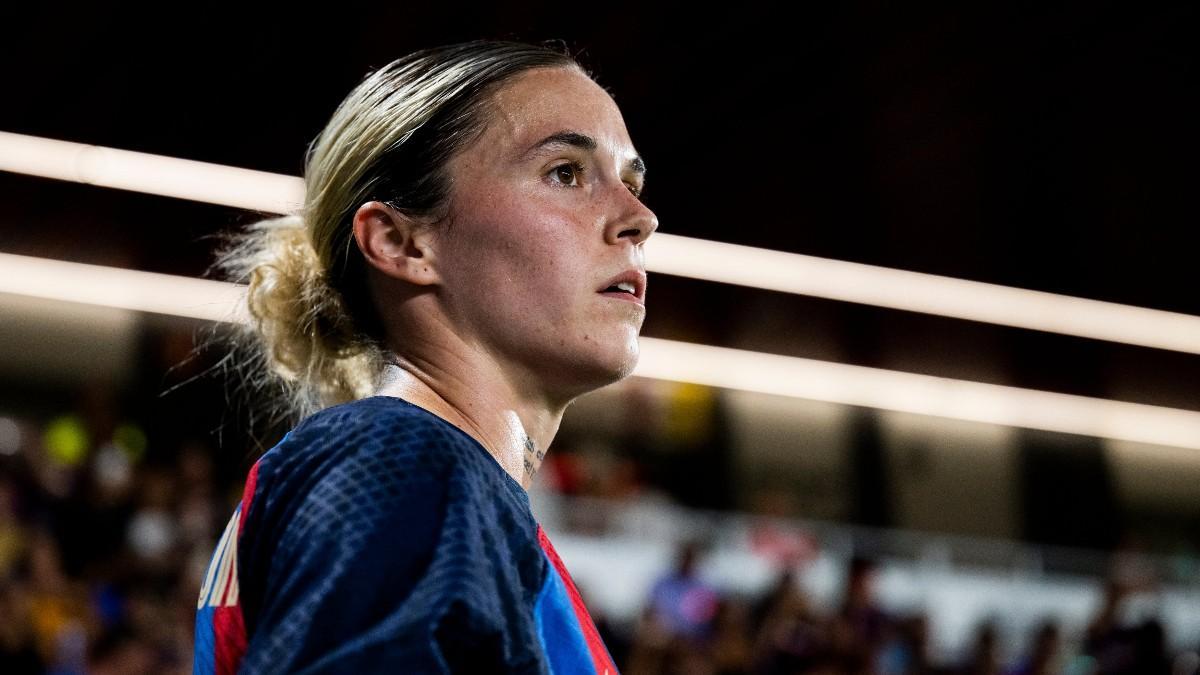 Mapi León durante un encuentro de pretemporada