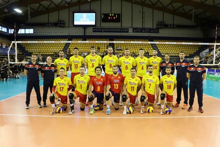 Preeuropeo de voleibol: España 3 - Suiza 1