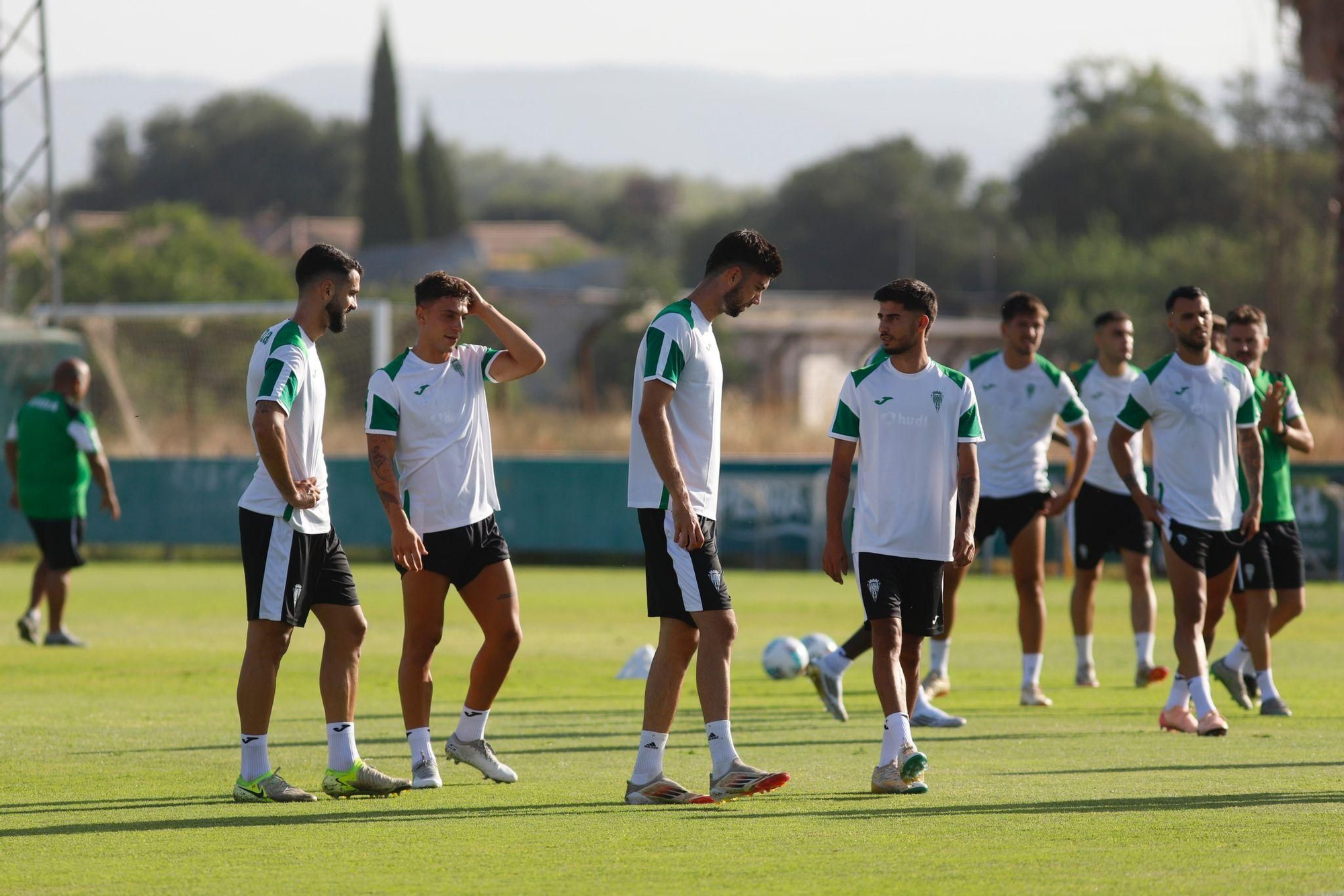 El primer entrenamiento de la pretemporada del Córdoba CF, en imágenes