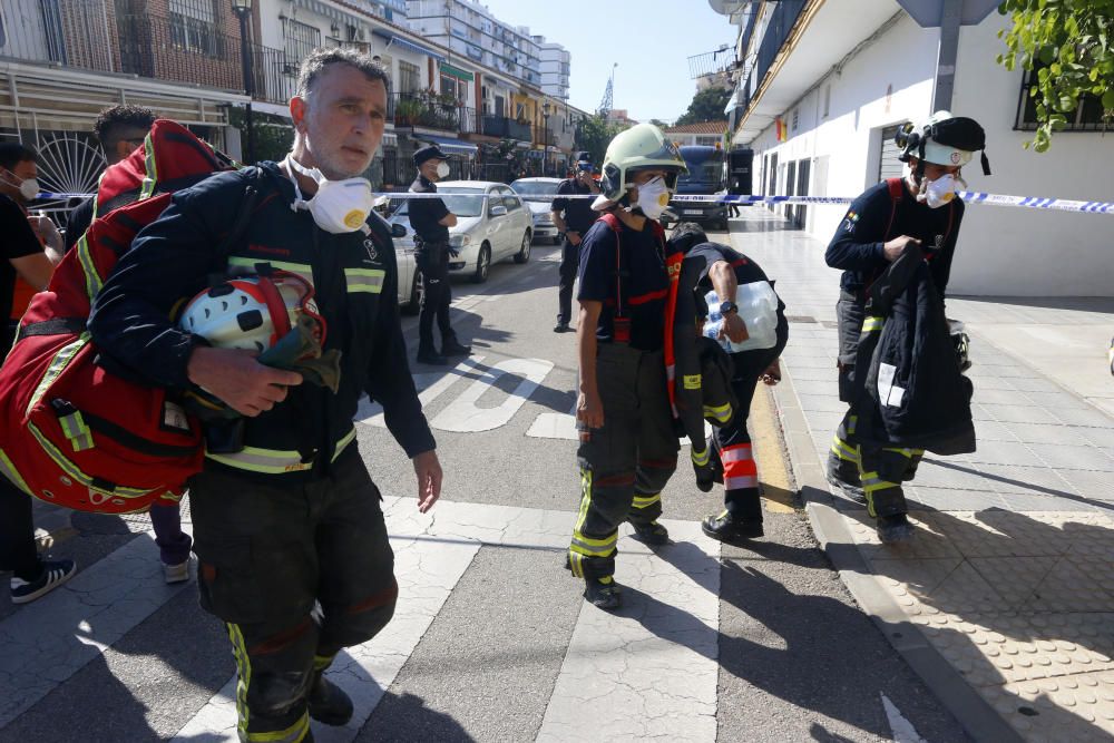 Una británica fallece en Torre del Mar por una deflagración de gas