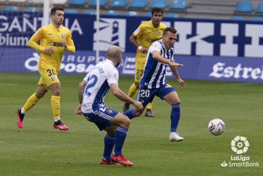 Partido de la Ponferradina y el Málaga CF de la Liga SmartBank.