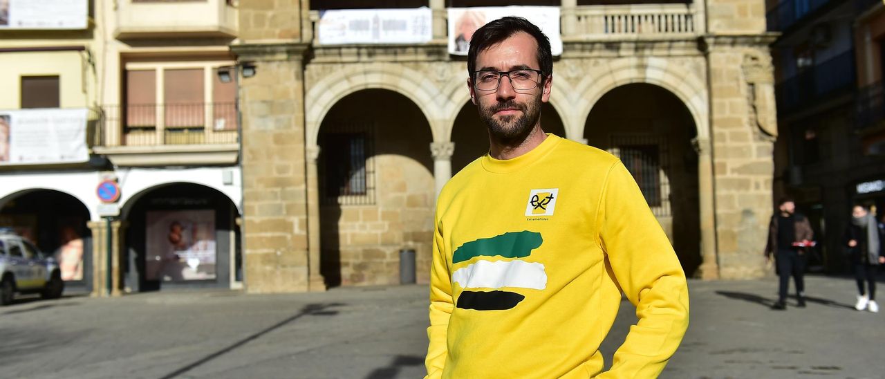 Candidato de Extremeñistas a la alcaldía de Plasencia, Jorge Andrade.