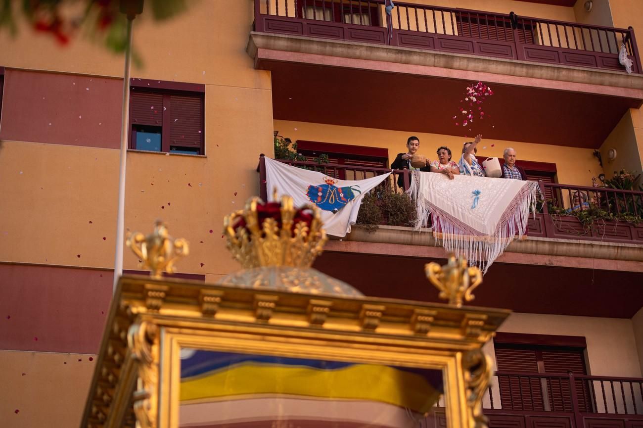 Bajada de la Virgen de las Nieves, en imágenes