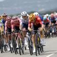 Imagen del pelotón durante la etapa 17 del Tour de Francia 2024