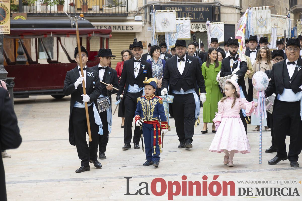 Las Fiestas de Yecla y peregrinos de Lorca llegan a Caravaca