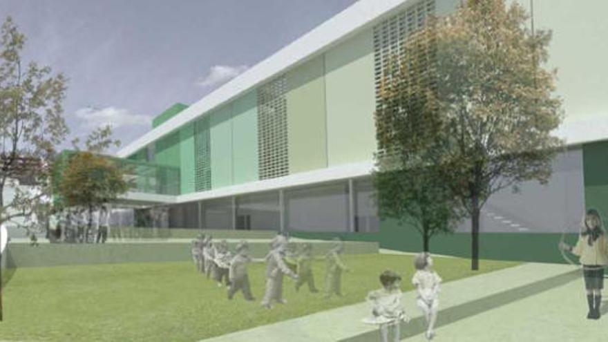 Imagen del proyecto del colegio de Lo Cea.