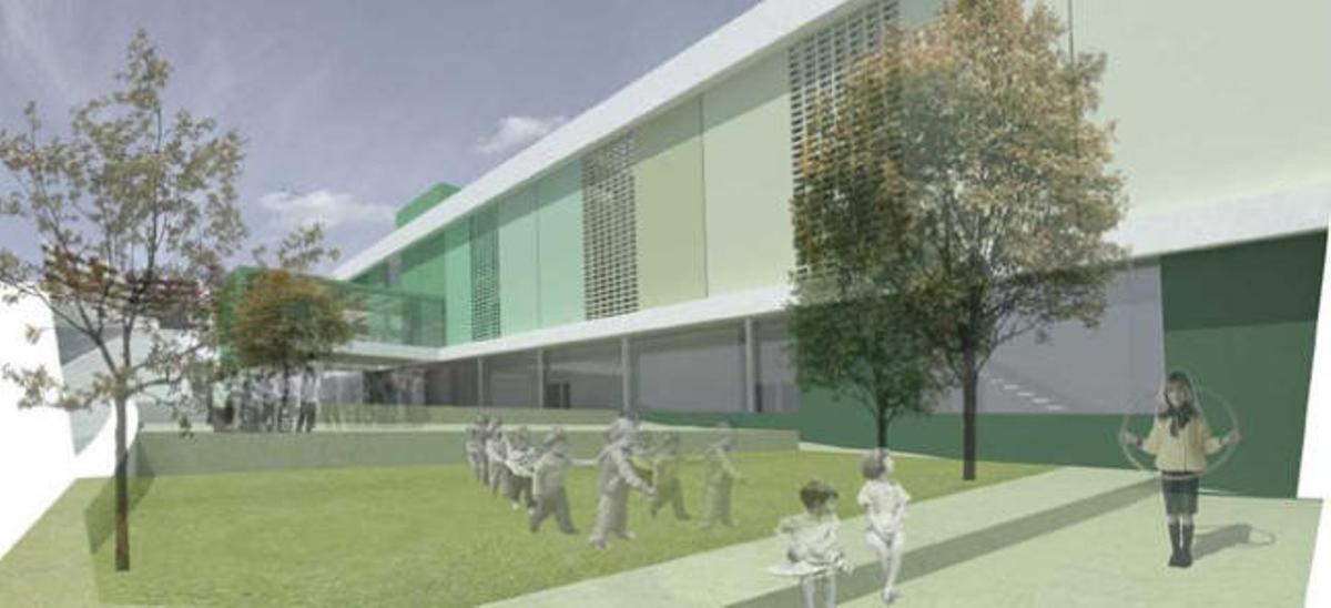 Imagen del proyecto del colegio de Lo Cea.