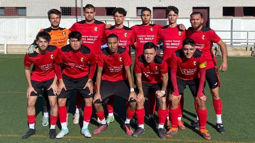 El CF Miramar, nuevo líder en Tercera FFCV