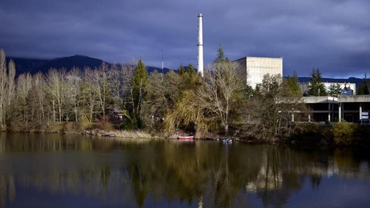 La central nuclear de Garoña.