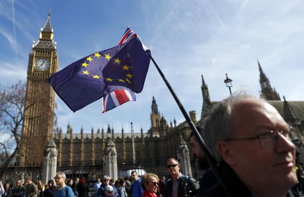 Manifestación en Londres contra el ''Brexit''