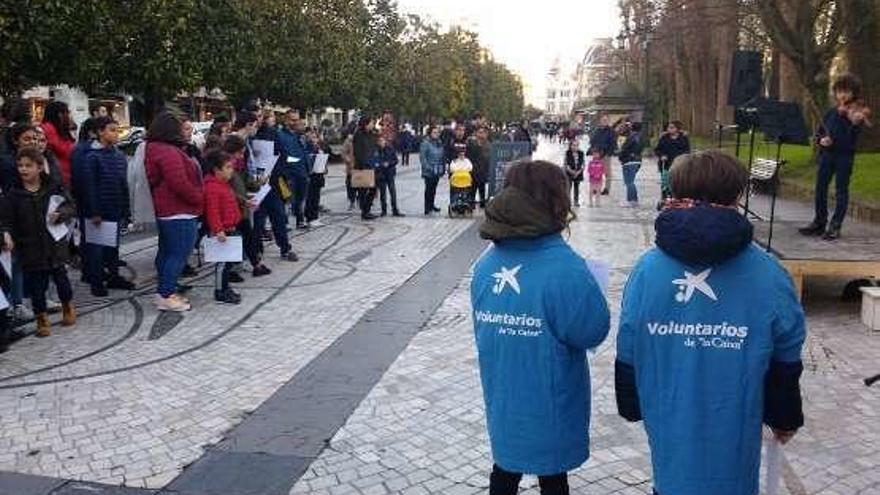 Concierto infantil en el paseo de los Álamos