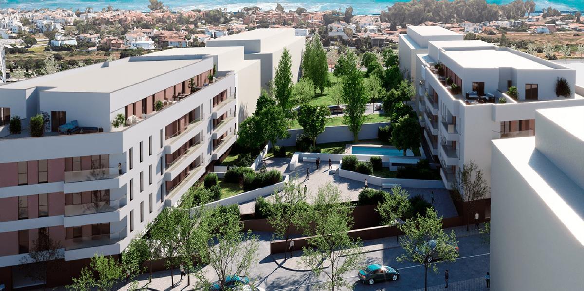 Las viviendas de Vélez tendrán planta baja más cuatro, garajes y trastero.