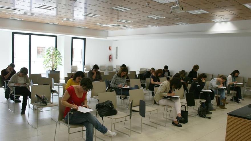 Imagen de archivo de un examen a agente de igualdad