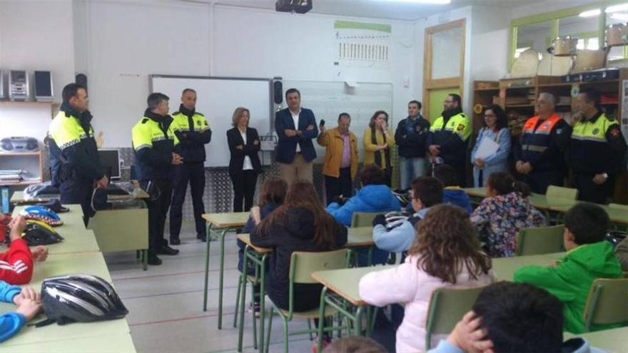 El programa de Educación Vial para los escolares de Coria llega a su fin