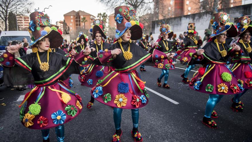 GALERÍA | Así ha sido el desfile de carnaval en Cáceres