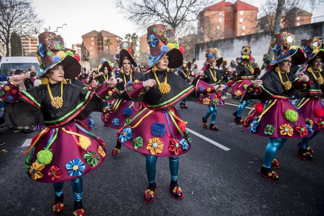 GALERÍA | Así ha sido el desfile de carnaval en Cáceres
