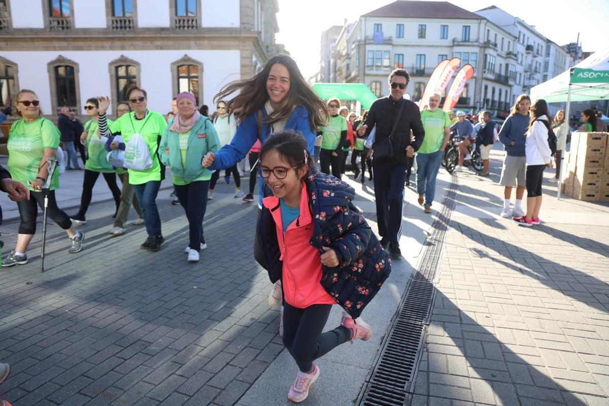En la carrera tomaron parte participantes de todas las edades.