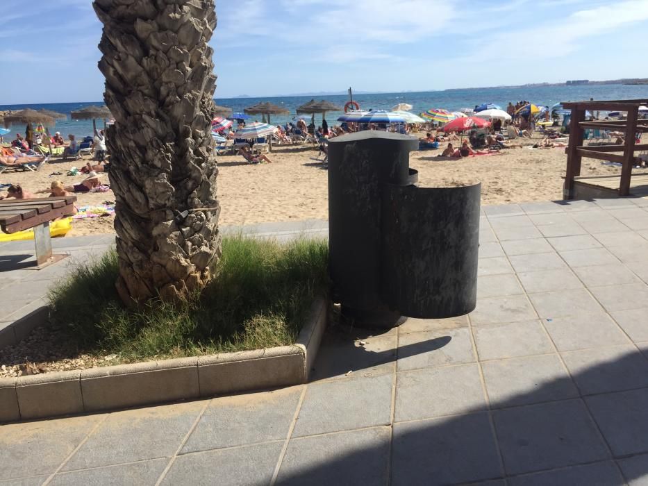 Deficiencias en la fachada litoral de Torrevieja