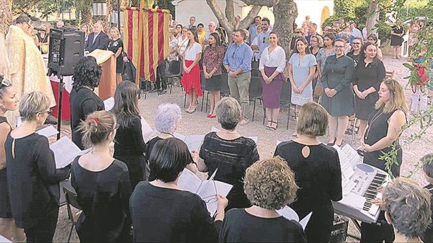 Celebración de sant francesc en su ermita