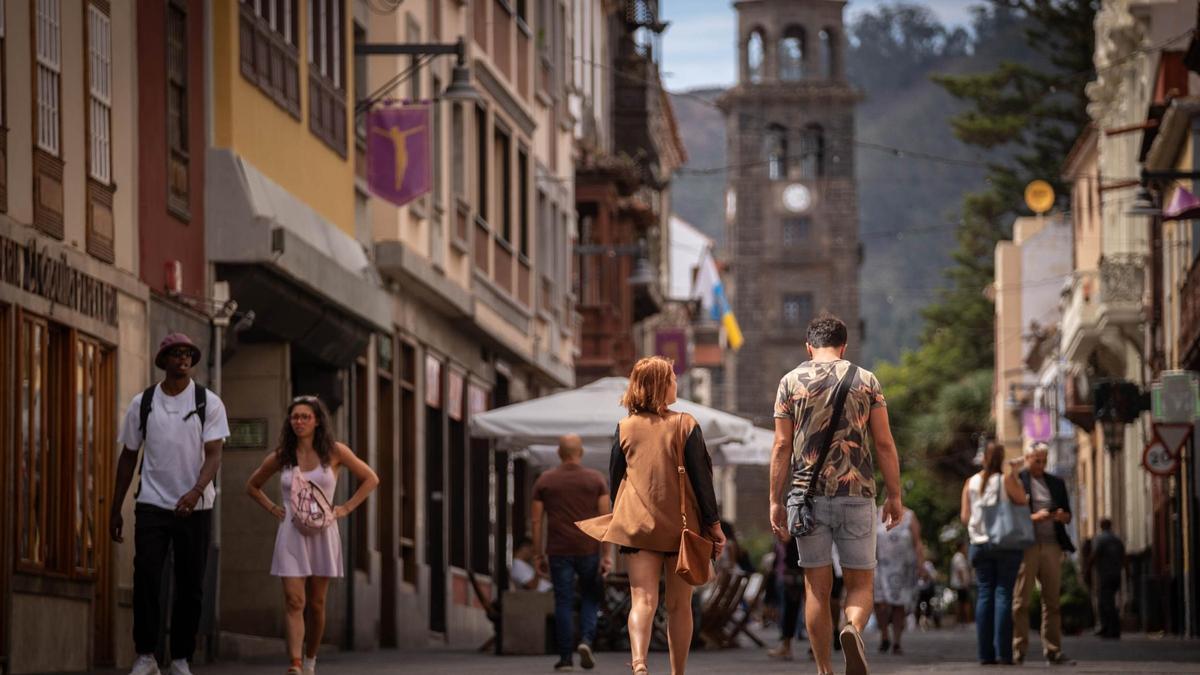 La calle de La Carrera, en el centro histórico de la ciudad.