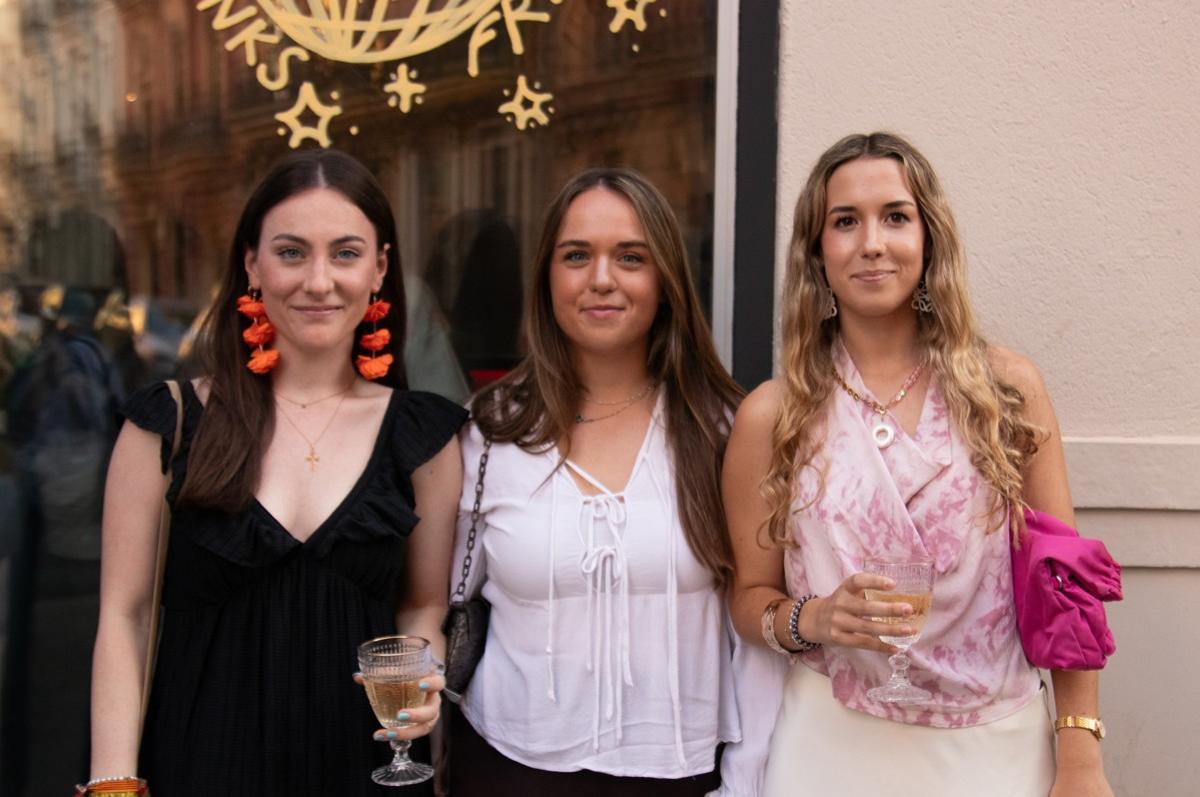Elena Murillo García, Natalia Fiel Ros y Carla Astorga Ros.