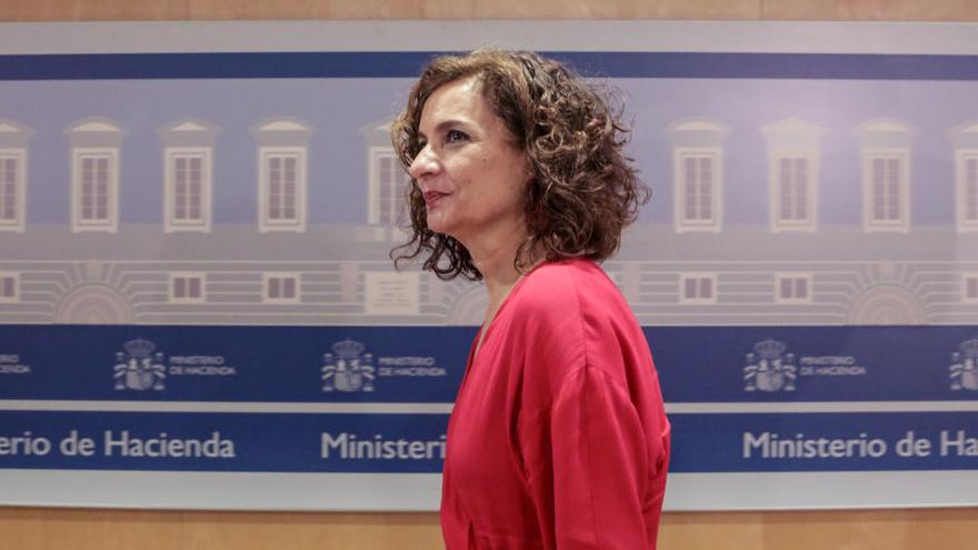 La ministra de Hacienda, María Jesús Montero