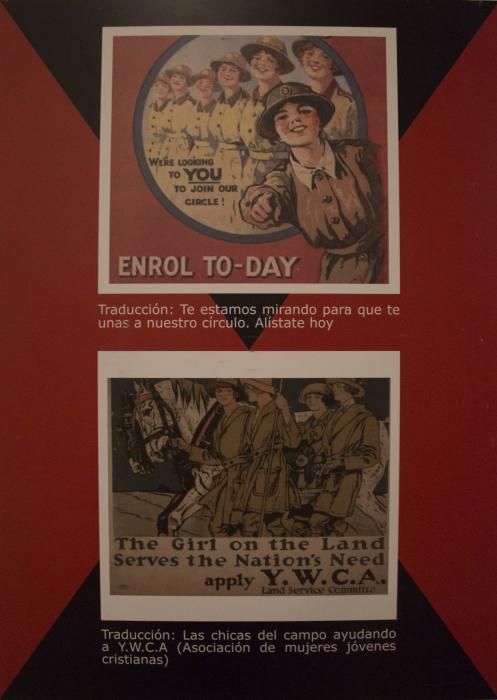 Exposición Mujeres en la Primemera Guerra Mundial