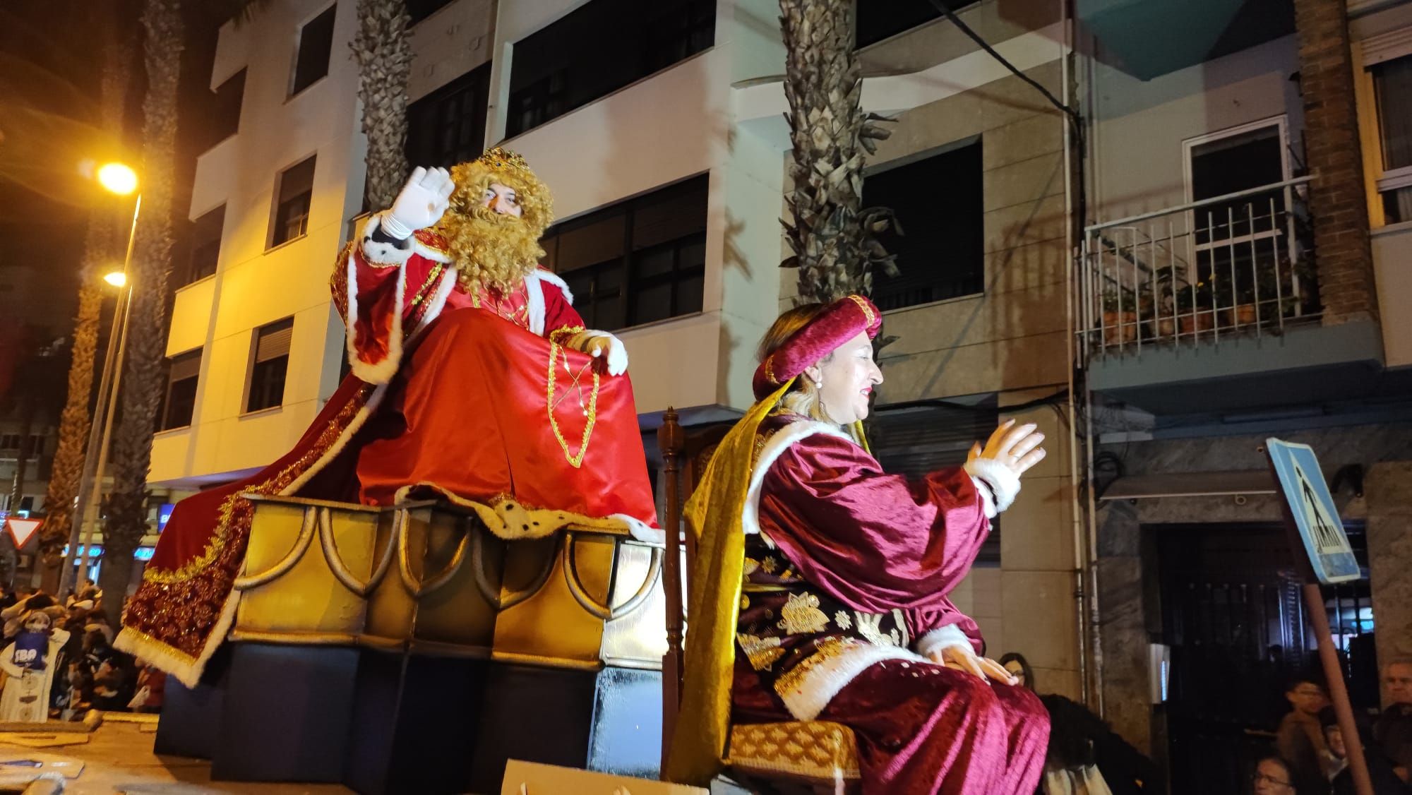 Así ha sido el paso de los Reyes Magos por la Ribera