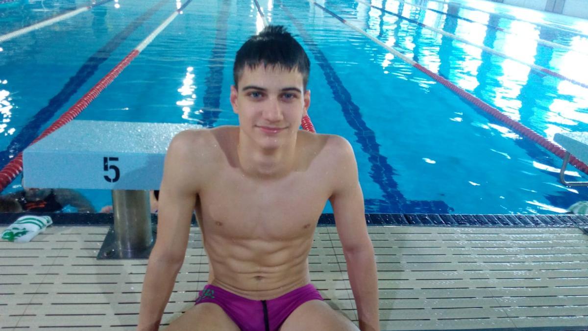 Pablo Vargas, en la piscina cordobesa de Lepanto.