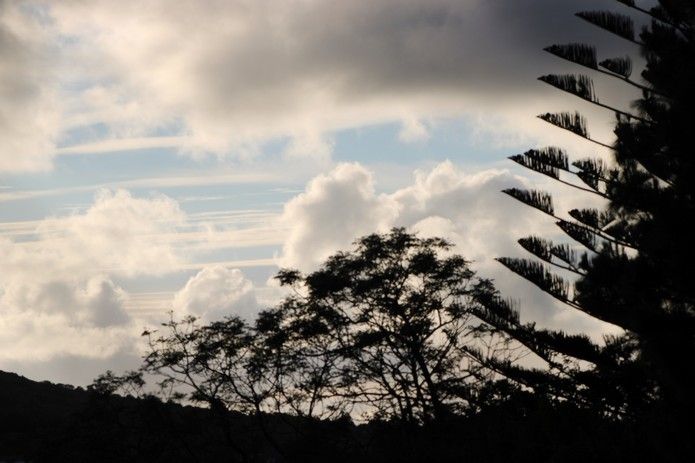 Miércoles con nubes y llluvias