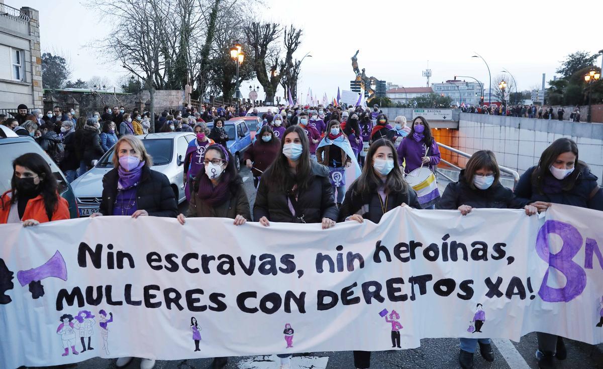 8M GALICIA: Así fue el Día Internacional de la Mujer en Vigo