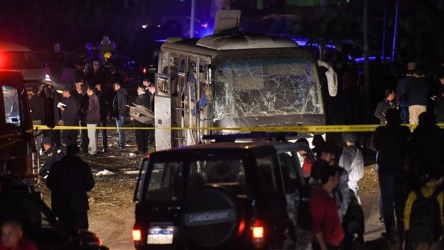 Una explosión en un bus turístico en Egipto provoca varias víctimas