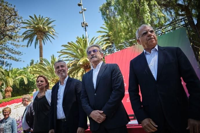 PSOE, NC, Podemos y ASG firman el pacto de Gobierno de Canarias