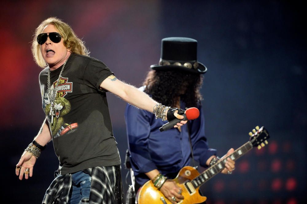 Guns and Roses abren su gira española en Bilbao