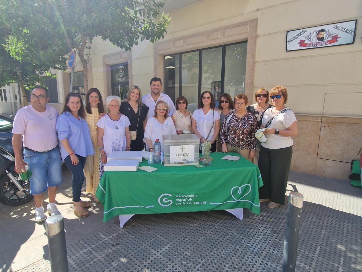 Cuestación del cáncer en Albal.