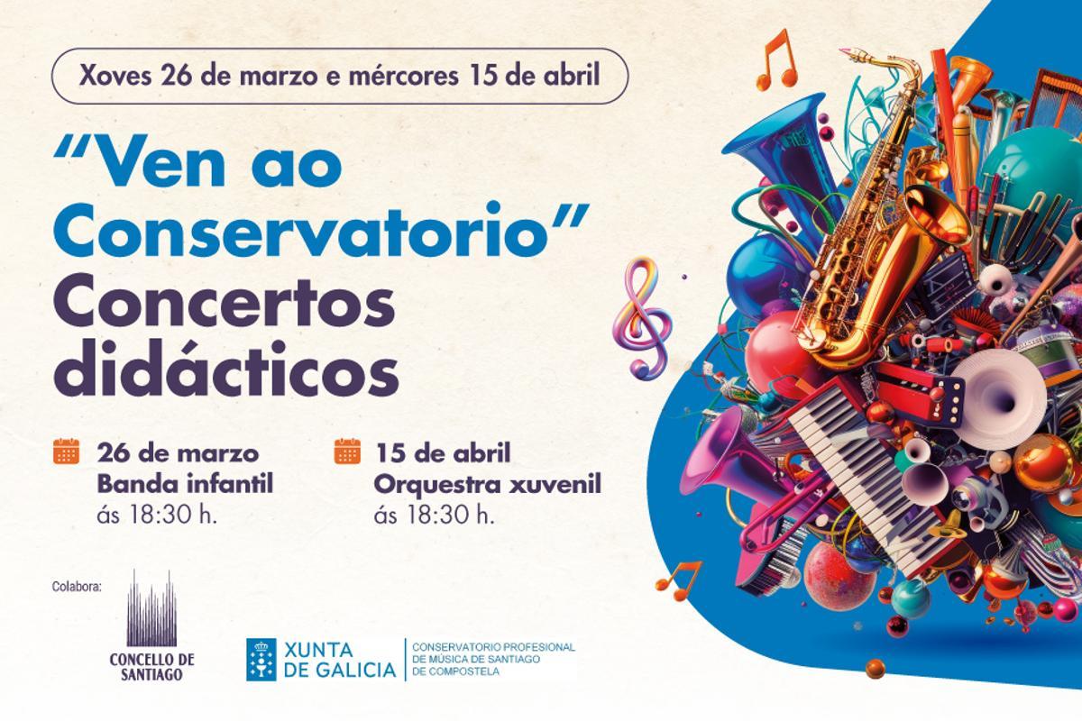 Cartel de los conciertos didácticos