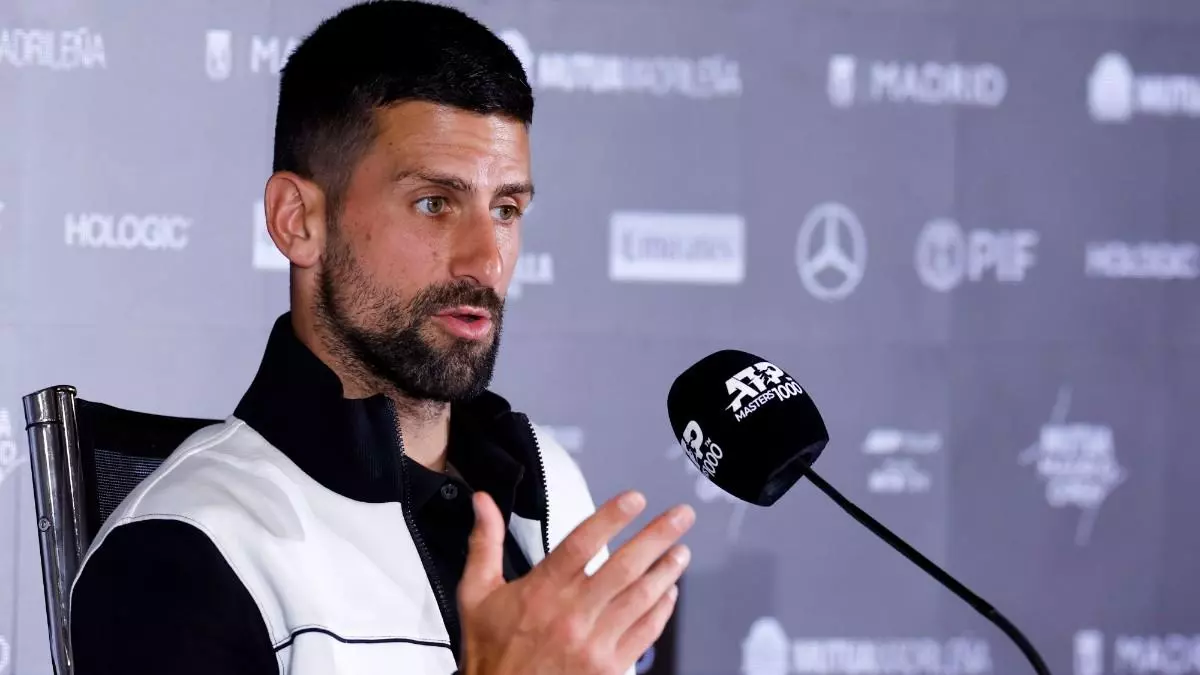 Djokovic se rinde a Alcaraz: "Ya ha sido m芍s que nosotros a su edad"
