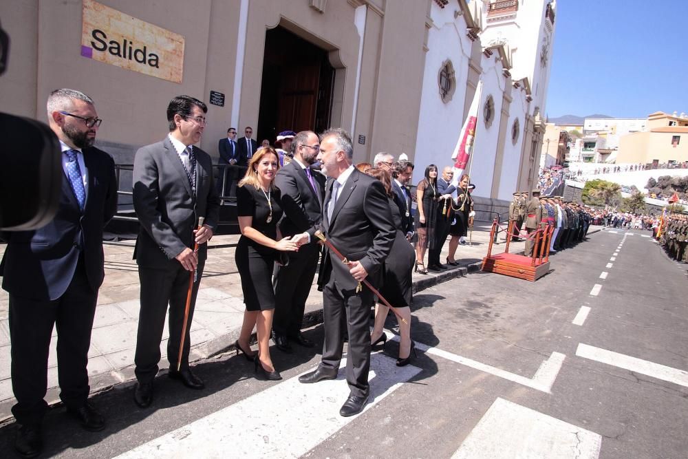 Ángel Víctor Torres, en Candelaria