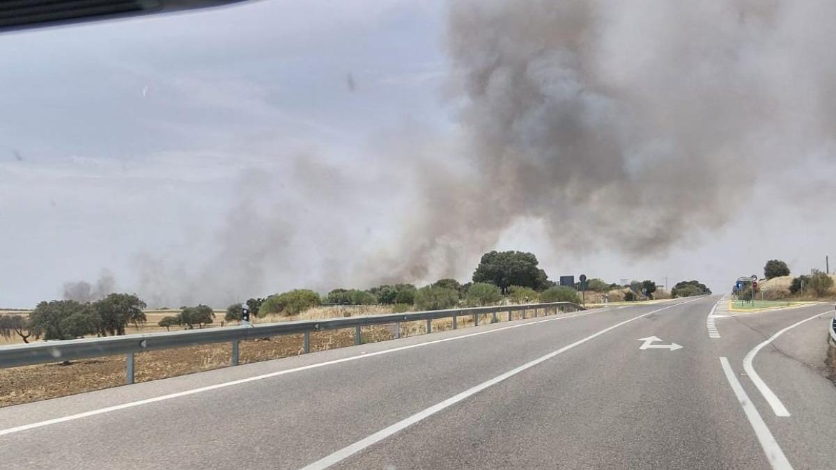 El Infoca combate dos incendios forestales en Fuente Obejuna y en Cardeña